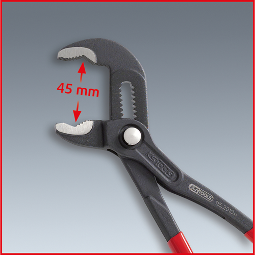 Kliešte na vodné čerpadlá s prestavovaním pomocou tlačidla, 300 mm /KS-Tools/ - obr. 8