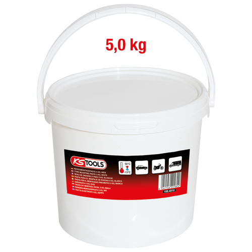 Montážna pasta na pneumatiky 5 kg, biela