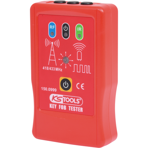 12V tester infračervených a vysokofrekvenčných kľúčov