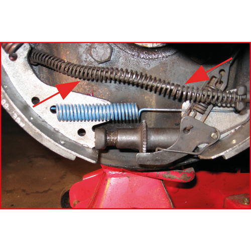 Kliešte na pružinu brzdového lanka, 225mm /KS-Tools/ - obr. 4