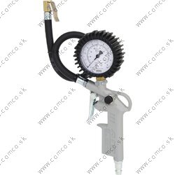 Ciachovaný tlakomer na meranie tlaku v pneumatikách, 0-10 bar - obr. 1