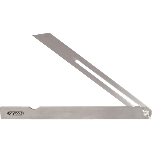 Nastaviteľný uholník s oceľovým ramenom, 250mm /KS-Tools/