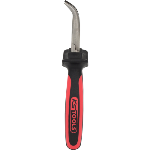 ERGOTORQUE úzke ploché kliešte, zahnuté, 165mm /KS-Tools/ - obr. 4