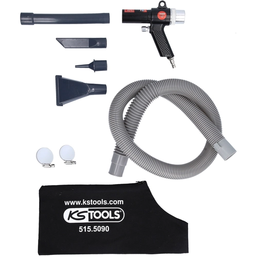 Pneumatická nasávacia a fúkacia pištoľ, 145mm /KS-Tools/ - obr. 4