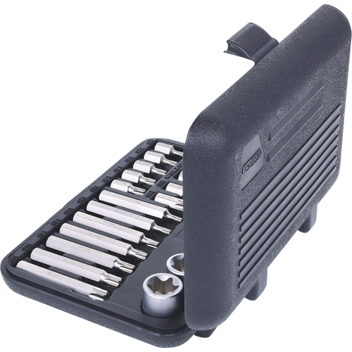Súprava nástrčných orechov Torx a bitov, 30 ks, bity s otvorom /KS-Tools/ - obr. 1