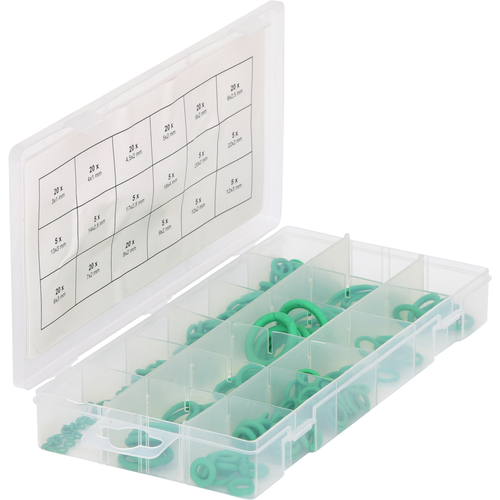 Sortiment O-krúžkov, HNBR, vnút. Ø 3-22mm, 225-dielny /KS-Tools/ - obr. 4