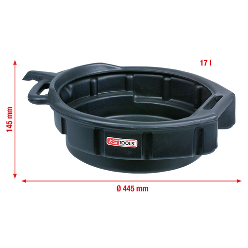 Zachytávacia vaňa 17 litrov, Ø 445 mm