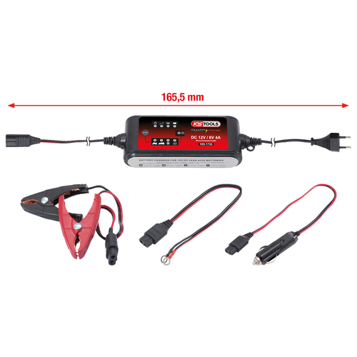 6V + 12V SMARTcharger vysokofrekvenčná nabíjačka batérie 4A