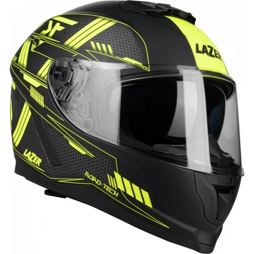 Prilba rafale EVO MM roadtech LAZER MLE105320122L (čierna-fluorescenčná žltá-matná, veľkosť 2XL)
