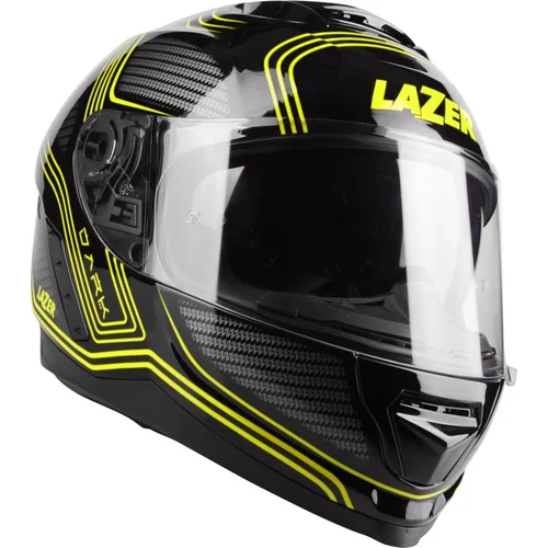 Prilba Rafale Darkside LAZER MLE105060122L (čierna/žltá, veľkosť 2XL)