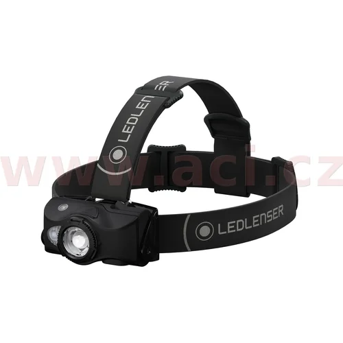 Vonkajšia dobíjacia čelová lampa čierno-čierna LEDLENSER 502156 LED LENSER MH8, dosvit 200 m, záruka 7 rokov