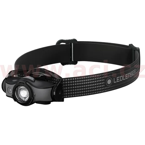 Vonkajšia dobíjacia čelová lampa čierno-sivá LEDLENSER 502147 LED LENSER MH5, dosvit 180 m, záruka 7 rokov