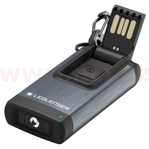 Kľúčenková baterka LED LENSER K4R Gray, dosvit 30 m /LEDLENSER/ - obr. 2