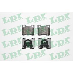 Sada brzdových platničiek kotúčovej brzdy LPR 05P643