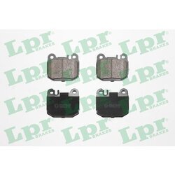 Sada brzdových platničiek kotúčovej brzdy LPR 05P901