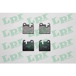 Sada brzdových platničiek kotúčovej brzdy LPR 05P203