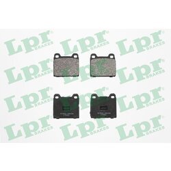 Sada brzdových platničiek kotúčovej brzdy LPR 05P659