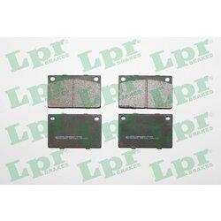 Sada brzdových platničiek kotúčovej brzdy LPR 05P161