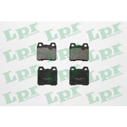 Sada brzdových platničiek kotúčovej brzdy LPR 05P333