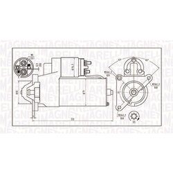 Štartér MAGNETI MARELLI 063720373010