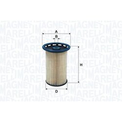 Palivový filter MAGNETI MARELLI 153071762480