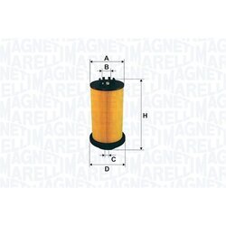 Palivový filter MAGNETI MARELLI 153071762484