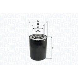 Olejový filter MAGNETI MARELLI 153071760101