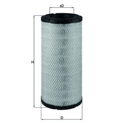 Vzduchový filter MAHLE LX 3596