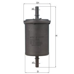 Palivový filter MAHLE KL 416/1 - obr. 2
