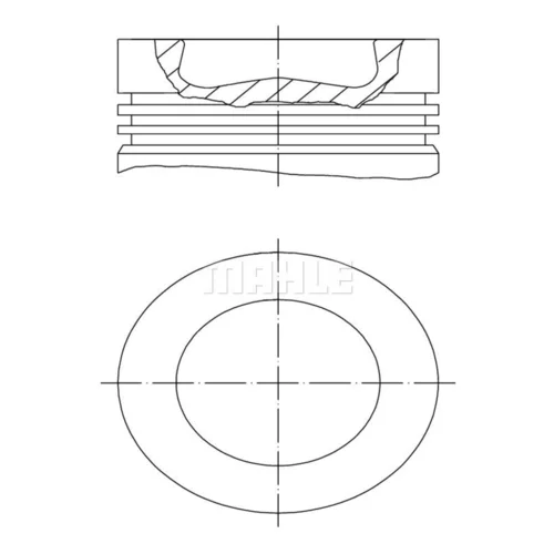 Piest MAHLE 003 16 10