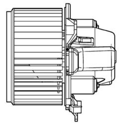 Vnútorný ventilátor MAHLE AB 108 000P - obr. 1