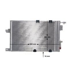 Kondenzátor klimatizácie MAHLE AC 339 000S - obr. 11