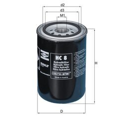 Filter pracovnej hydrauliky MAHLE HC 8