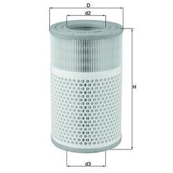 Vzduchový filter MAHLE LX 2079
