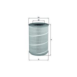 Vzduchový filter MAHLE LX 604/1