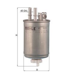 Palivový filter MAHLE KL 483 - obr. 2