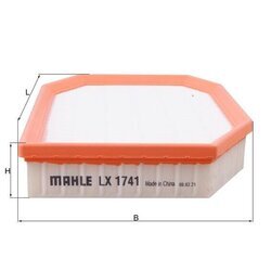 Vzduchový filter MAHLE LX 1741