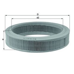 Vzduchový filter MAHLE LX 108