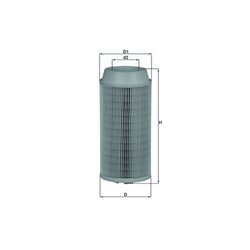 Vzduchový filter MAHLE LX 1802