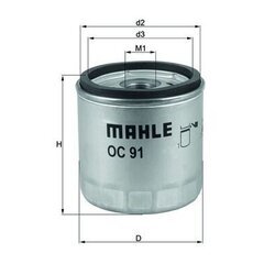 Olejový filter MAHLE OC 91D1 - obr. 2