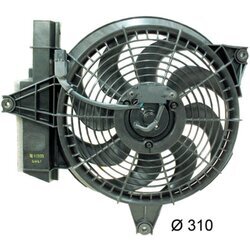 Ventilátor kondenzátora klimatizácie MAHLE ACF 13 000P - obr. 2