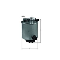 Palivový filter MAHLE KL 440/14 - obr. 2
