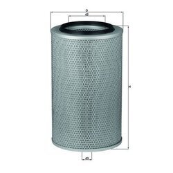 Vzduchový filter MAHLE LX 227