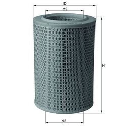 Vzduchový filter MAHLE LX 620