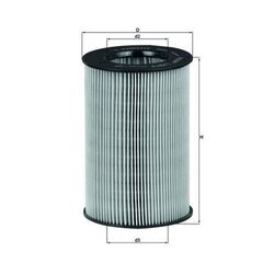 Vzduchový filter MAHLE LX 813