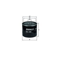 Olejový filter MAHLE OC 458 - obr. 2