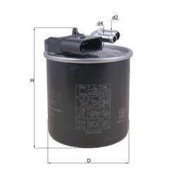 Palivový filter MAHLE KL 950 - obr. 2