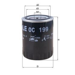 Olejový filter MAHLE OC 199 - obr. 2