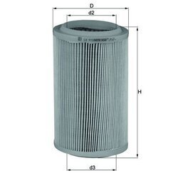 Vzduchový filter MAHLE LX 915