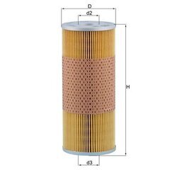 Olejový filter MAHLE OX 56 - obr. 2